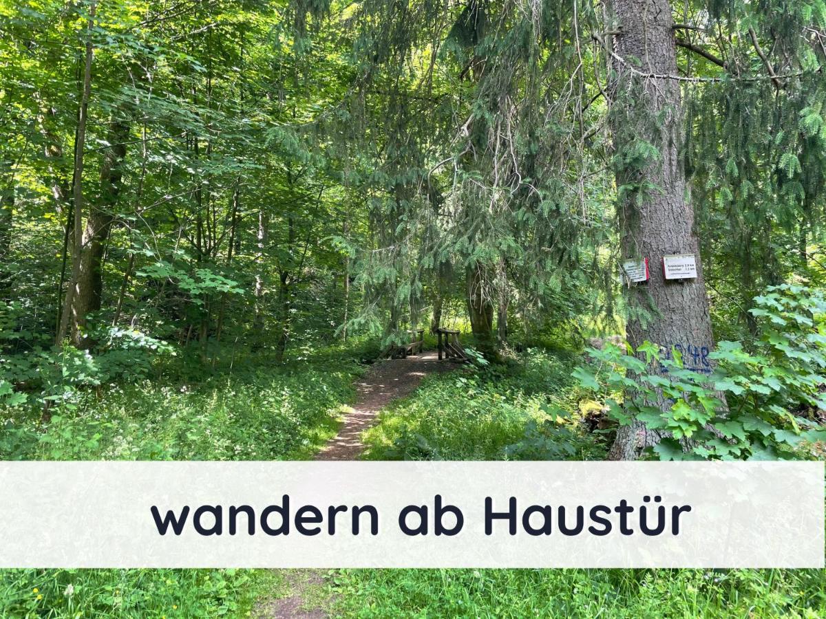 Апартаменты Der Fuchsbau - Fewo Lepetit - Im Sonnigen Harz - Hunde Willkommen - 100M Bis Zum Wald - Free Wlan Бад-Закса Экстерьер фото